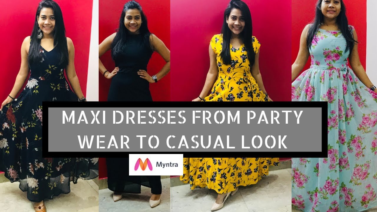 MAXI DRESSES IN TREND🤩- BOUGHT AFFORDABLE MAXI DRESSES || RAKHI SINGH