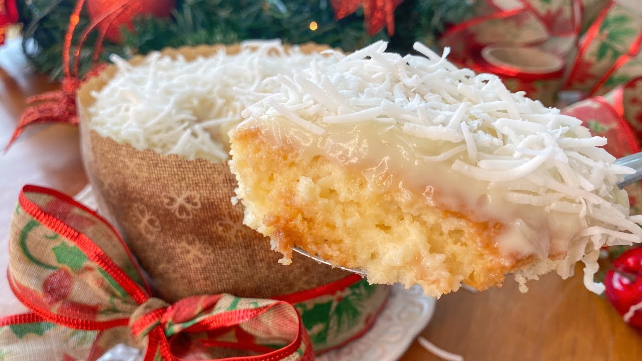 BOLOTONE GELADO DE COCO ALAGADO  -  novidade pra vender no natal