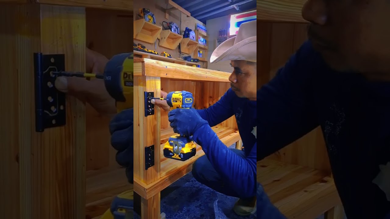 ฝึกทำตู้ไม้ จบในคลิปเดียว #woodworking #diy #woodidea #wood #woodidea #woodscraft  #ฝึกหัดงานไม้ 
