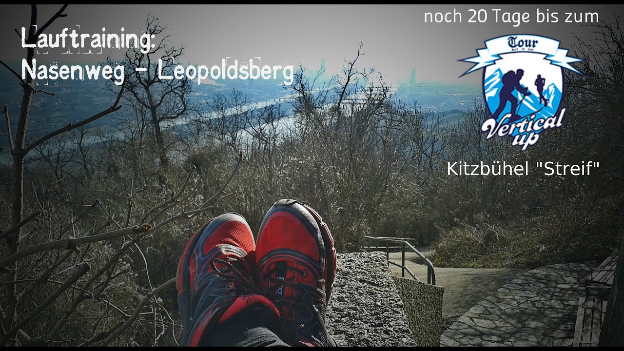 ICH, AM WEG (Nasenweg-Leopoldsberg Lauftraining)
