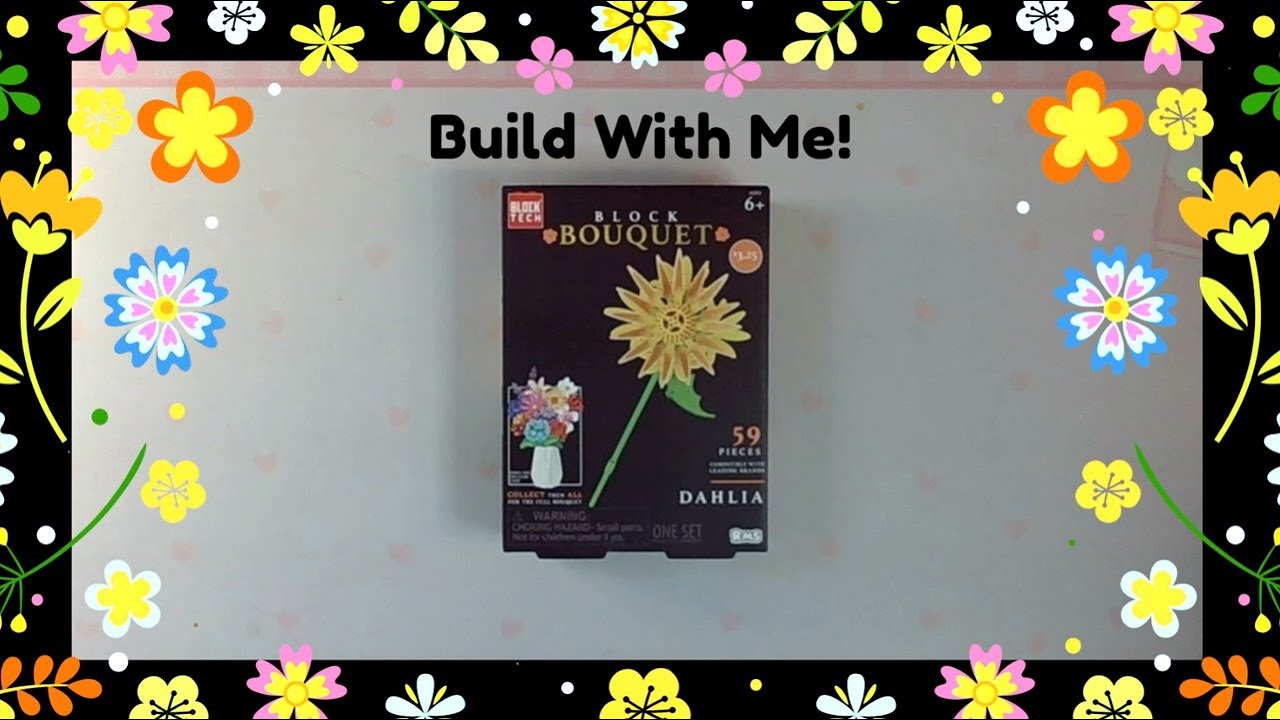 Build With Me! Block Tech - Block Bouquet - Dahlia - Normal Speed