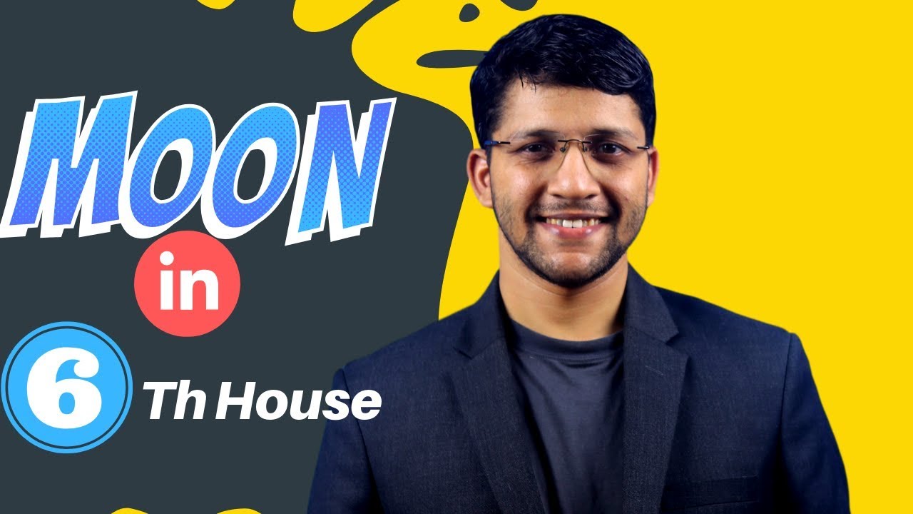 Moon in 6th House of vedic Astrology Birth Chart