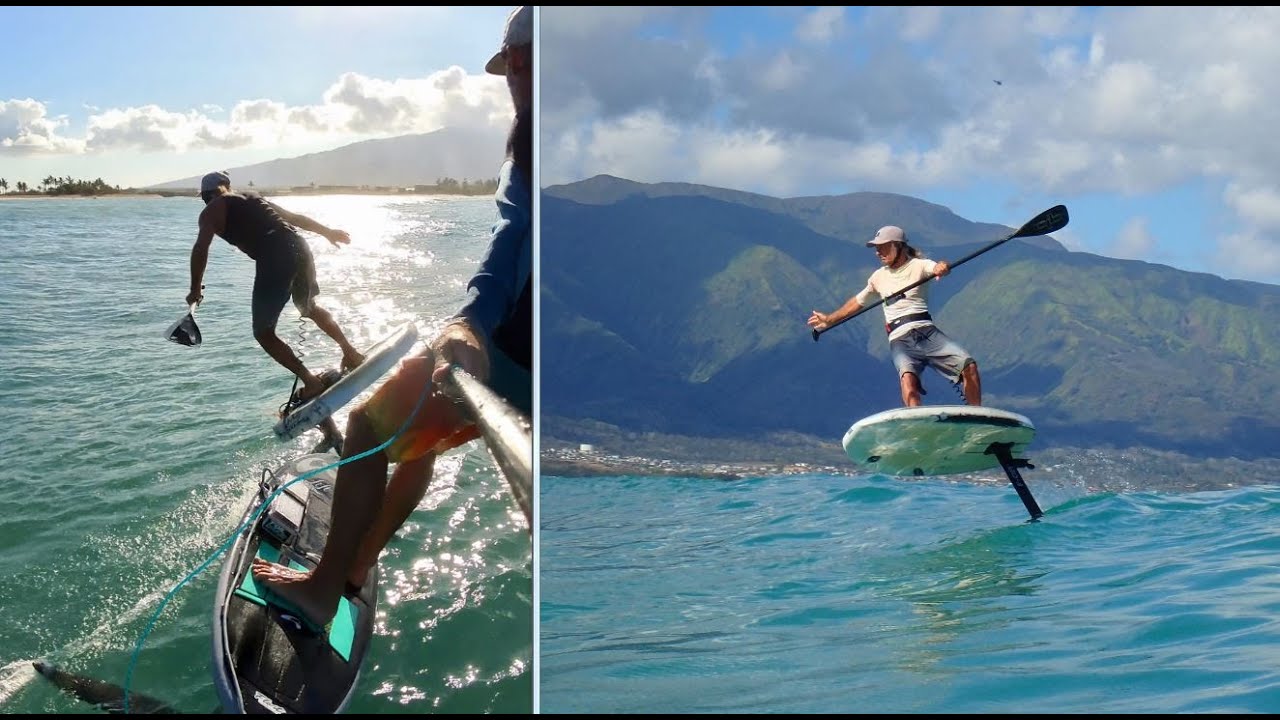 My favorite F-One planes for SUP foiling in Maui