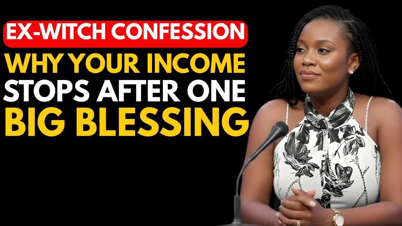 🔥 Ex-Witch Confession: Why Your Income Stops After One Big Blessing | Powerful Motivational Speech 🔥