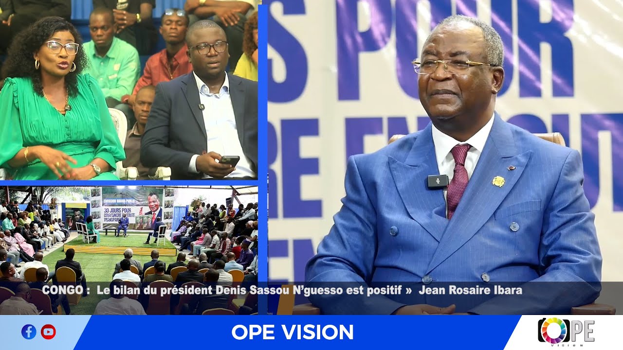 Congo : Le bilan du président Denis Sassou N’guesso est positif »  Jean Rosaire Ibara