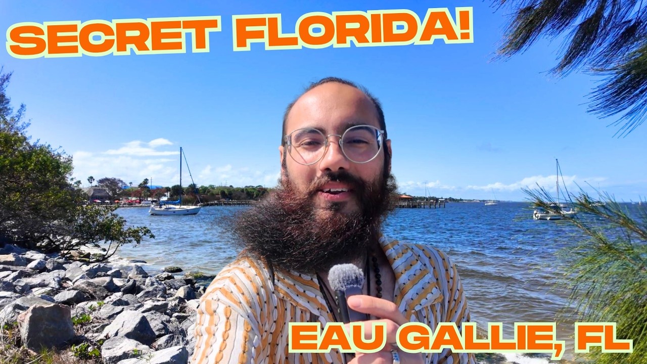 Hidden Gem in Florida?! Exploring Downtown Eau Gallie on the Water 🌊