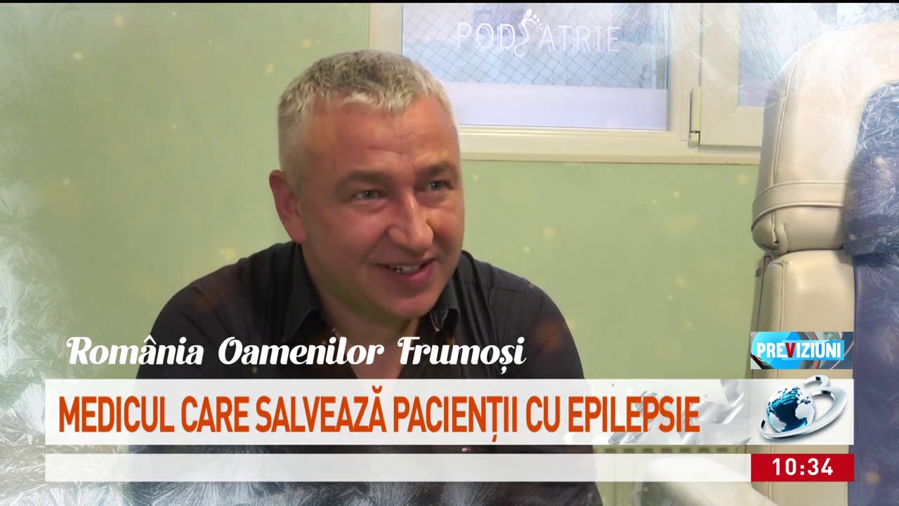 Bogdan Florea, medicul care salvează pacienţii cu epilepsie