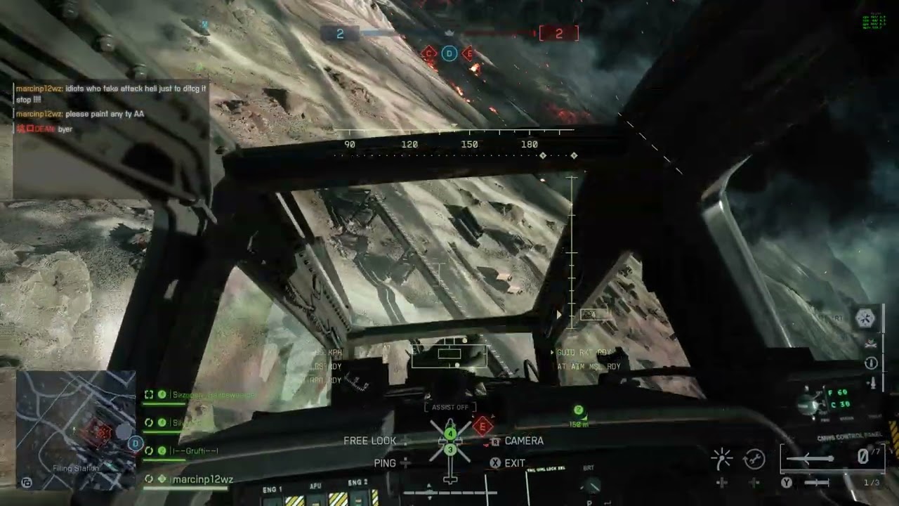 Battlefield™ 6 learning to fly helicopters 