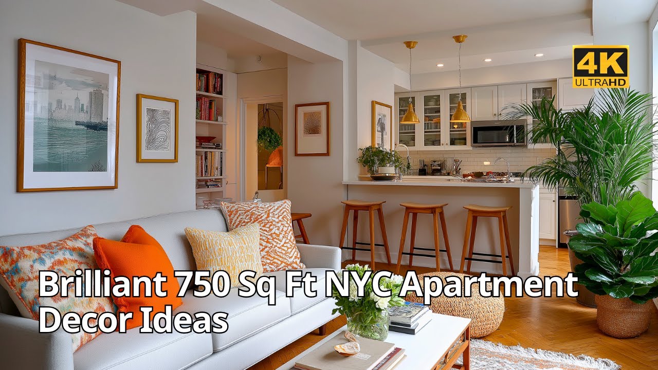Inside a Brilliant 750 Sq Ft NYC Apartment | Smart Family Living