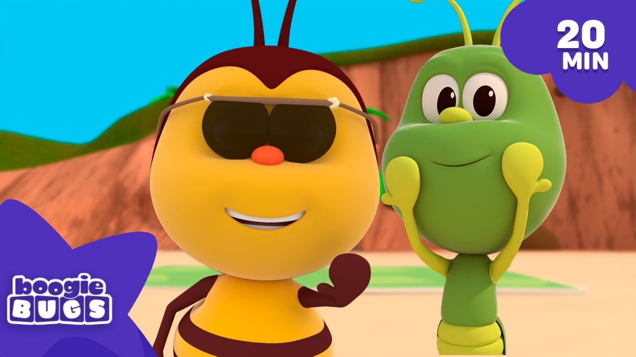 Summer is here | Let's Go To The Beach 🐞(20 Min) | Boogie Bugs Songs Compilation