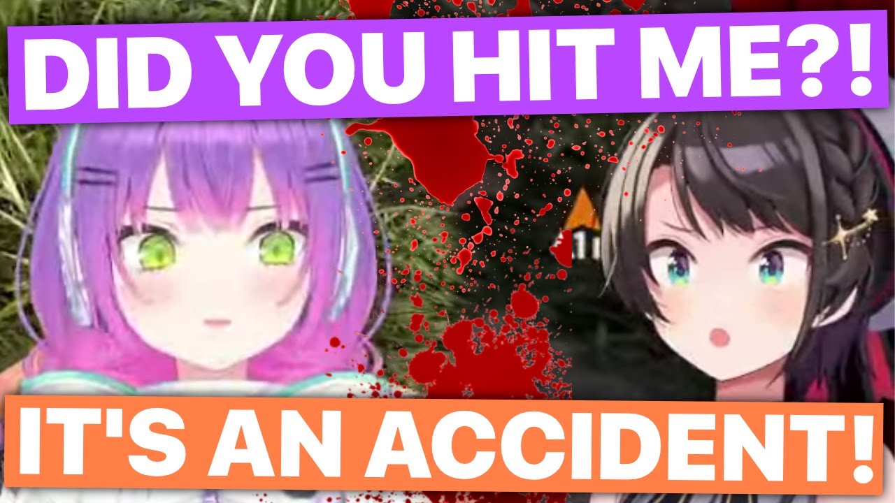 Towa Snaps When Subaru Hits Her Accidentally (Feat. Suisei, Okayu, Korone / Hololive) [Eng Subs]