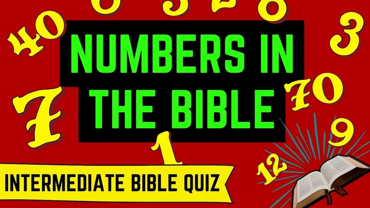 Do you know these numbers☝️(and what they mean?)🤔 | Bible Quiz