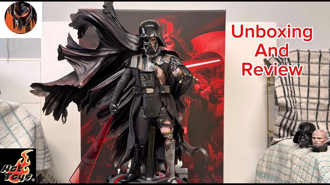 Hot Toys DX45 Battle Damaged Darth Vader (Unboxing and Review)