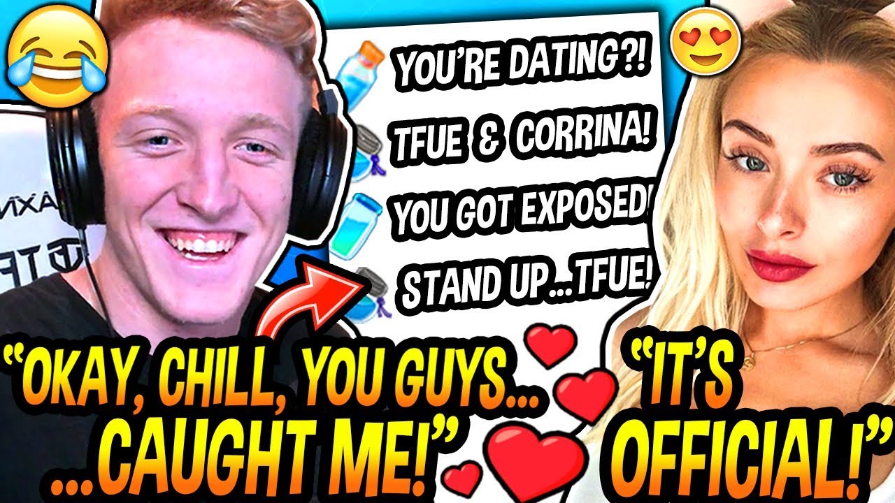 Tfue DENIES That He's DATING Corrina Kopf BUT Then He Gets *EXPOSED* By His Chat *LIVE* On STREAM!