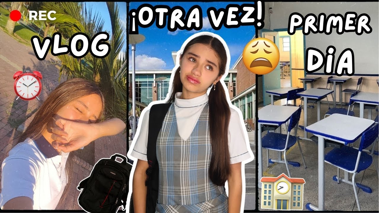 PRIMER DÍA de CLASES 😱+ 5 HABITOS PARA ORGANIZARME