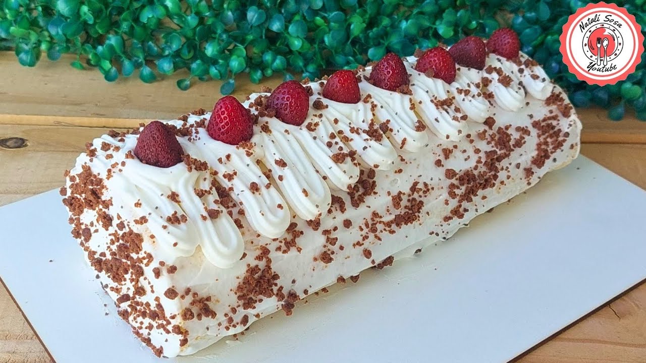 PIONONO DE FRUTILLA FÁCIL Y RÁPIDO