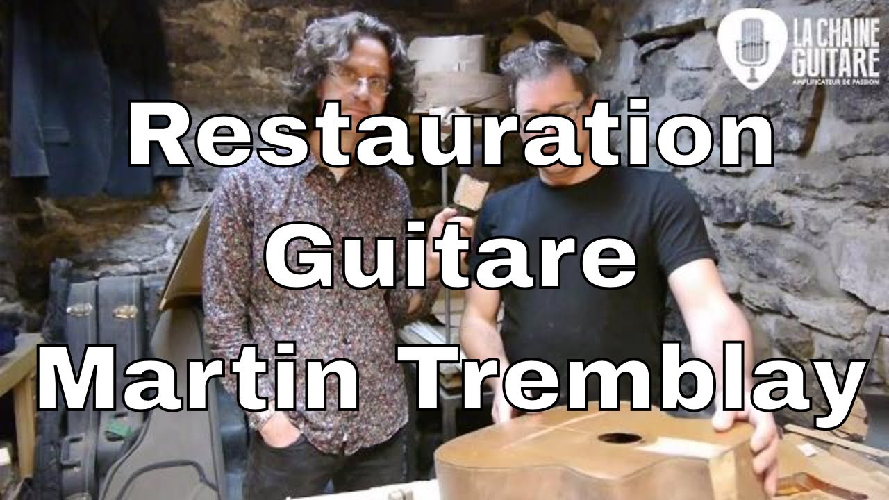 Restauration guitares Busato et Jazzmaster par le luthier Martin Tremblay