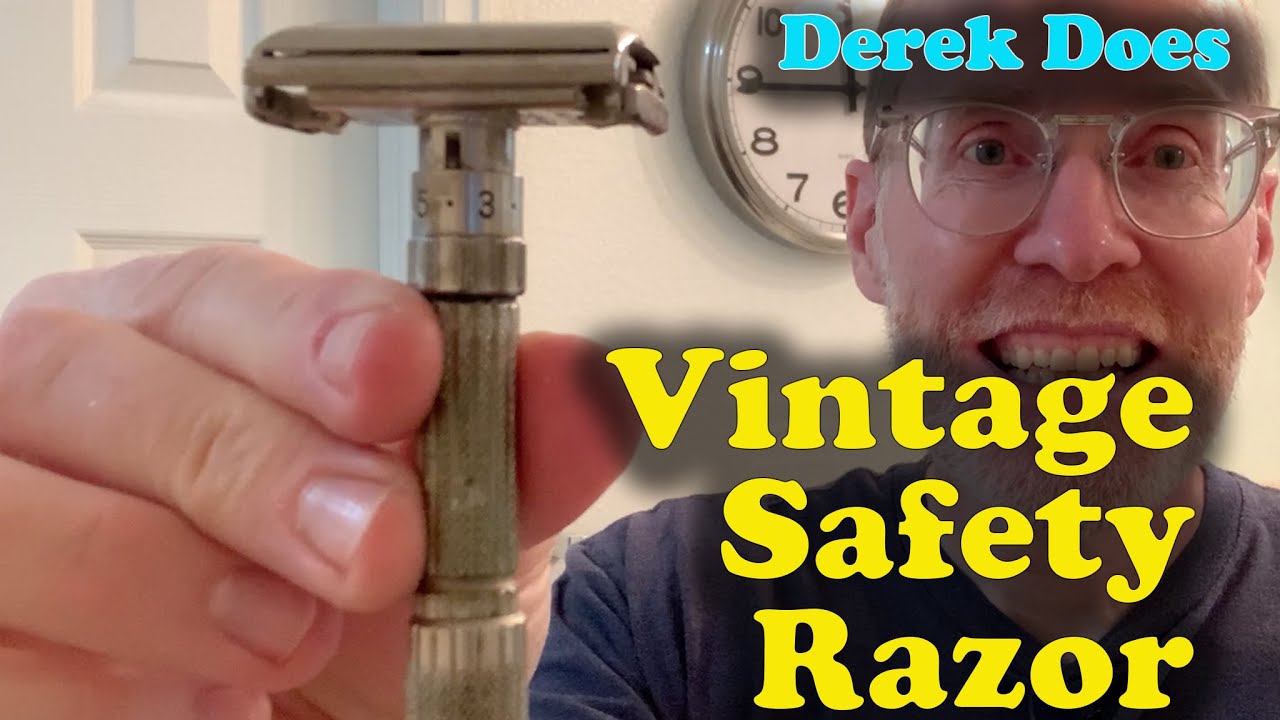 Vintage safety razors and shaving gear.
