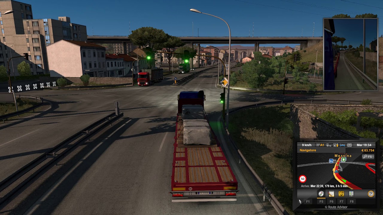 Euro Truck Simulator 2 Italia (Catania - Messina - Villa San Giovanni - Catanzaro)