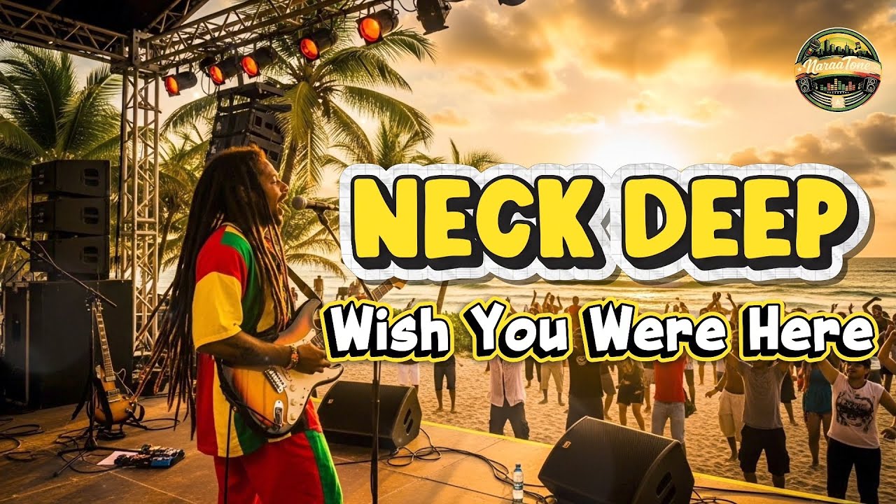 Wish You Were Here - Neck Deep | Reggae Music Cover AI (Lyric Video) 