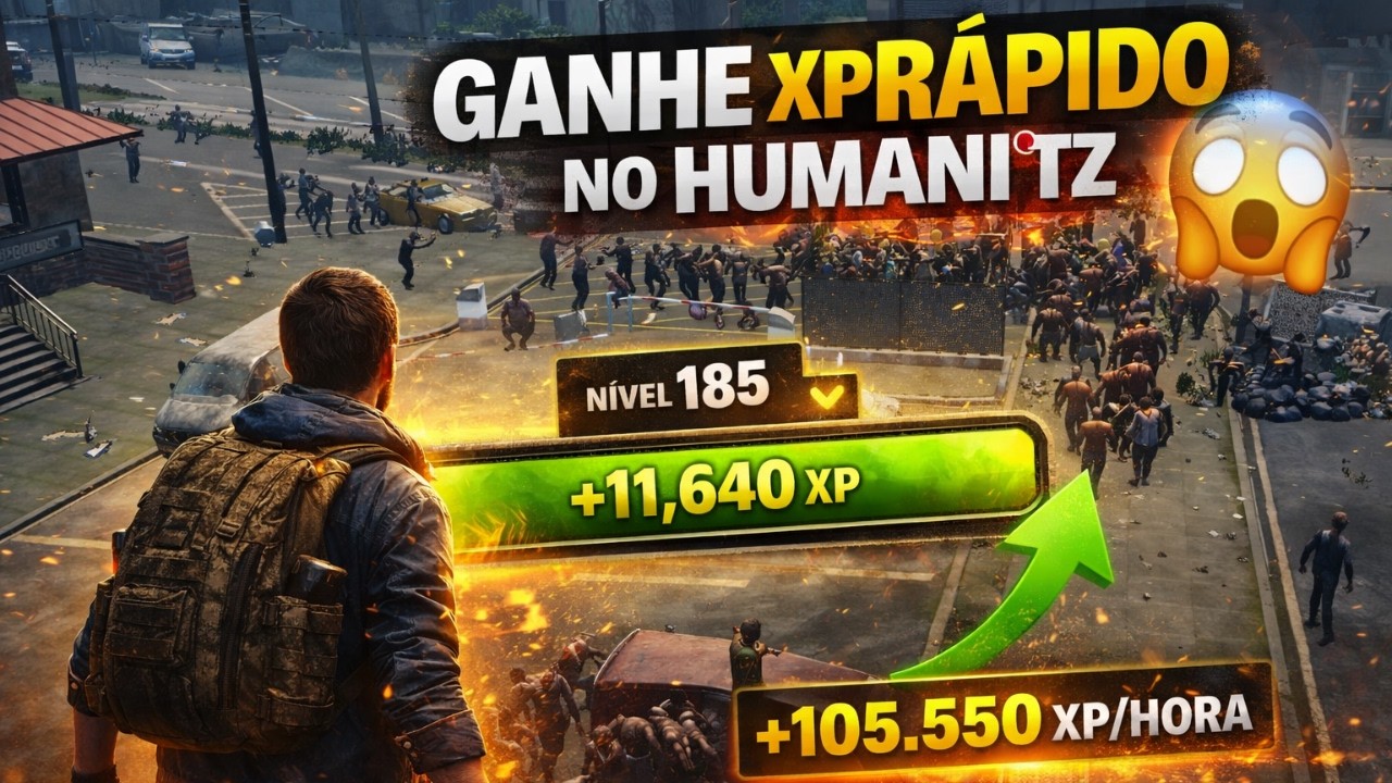 Como Upar MUITO Rápido no HumanitZ