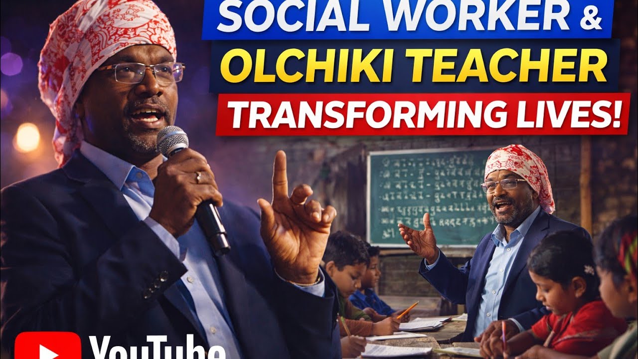 Speech for santal society ll A Motivational Speaker, Olchiki Teacher and Social Worker ll