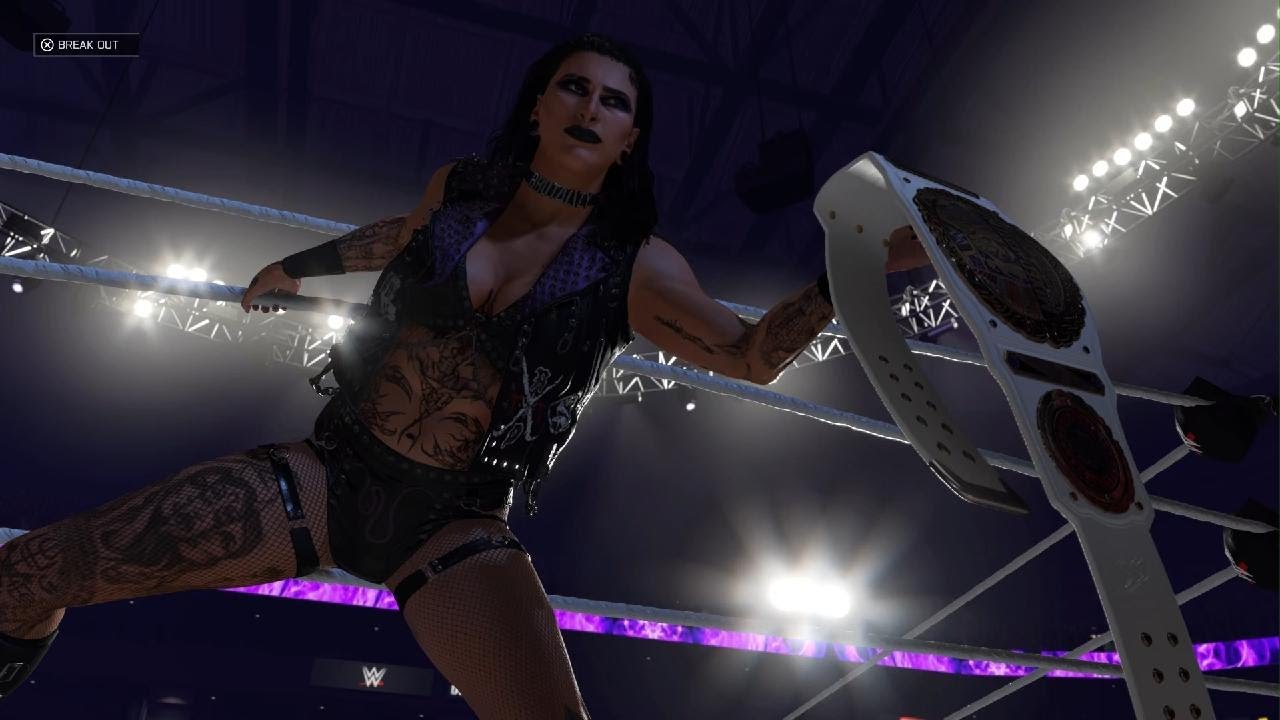 Maxxine Dupri with Akira Tozawa vs. Rhea Ripley with Damian Priest.
