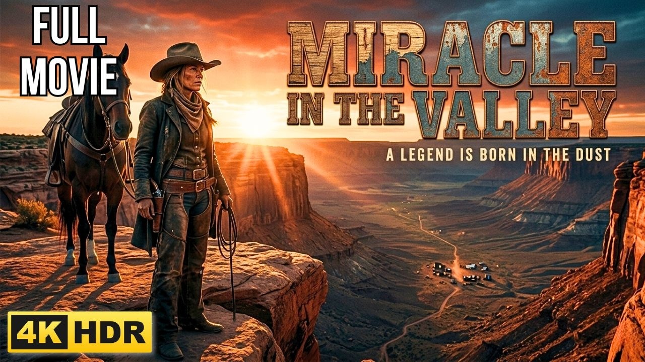 【4K】THE DEADLIEST SECRET IN THE WEST! | Miracle in the Valley | Full HD Movie | Western
