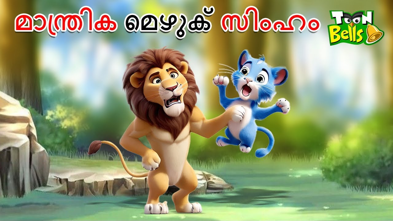 മാന്ത്രിക മെഴുക് സിംഹം | MALAYALAM  FAIRY TALES | STORIES IN MALAYALAM | MALAYALAM  FAIRY TALES
