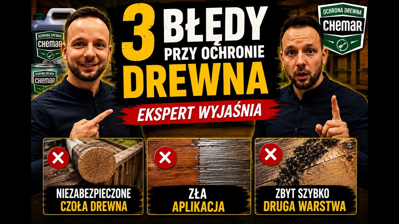 Zabezpieczenie drewna .Co wybrać  Wywiad z firmą Chemar