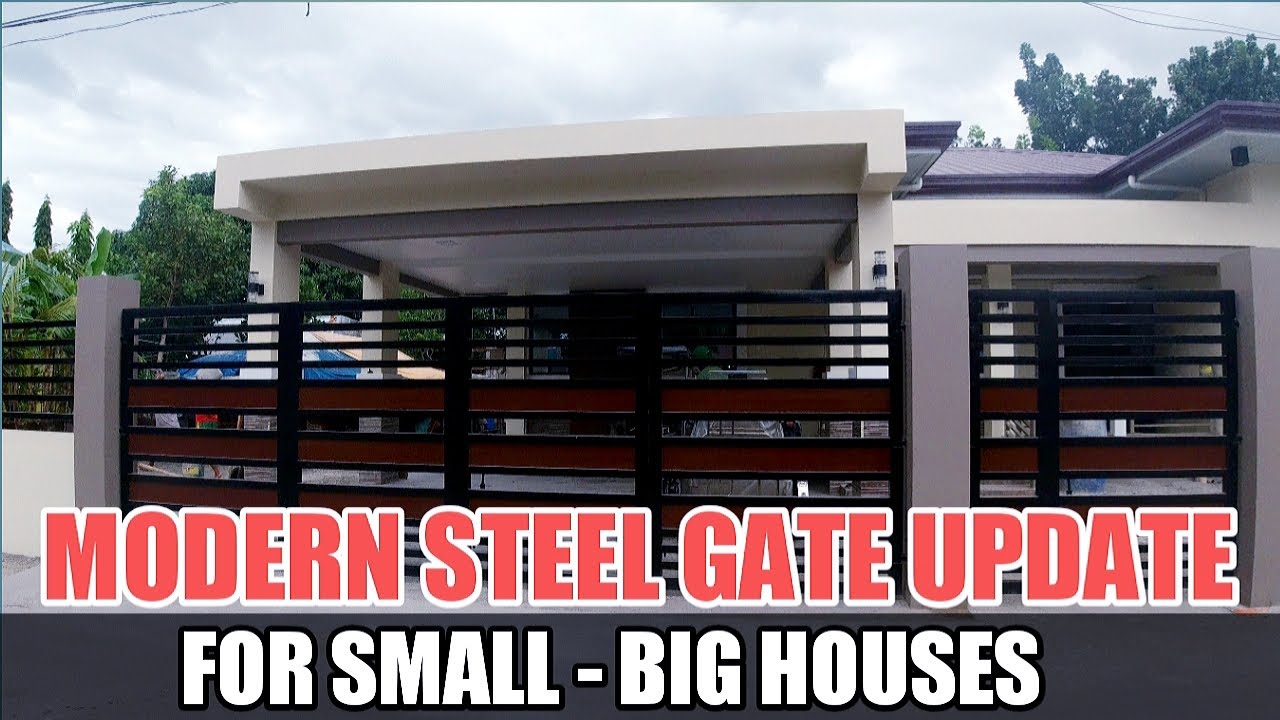 TUBULAR GATE MATERIALS AND DESIGN FOR SMALL - BIG HOUSES IN THE PHILIPPINES