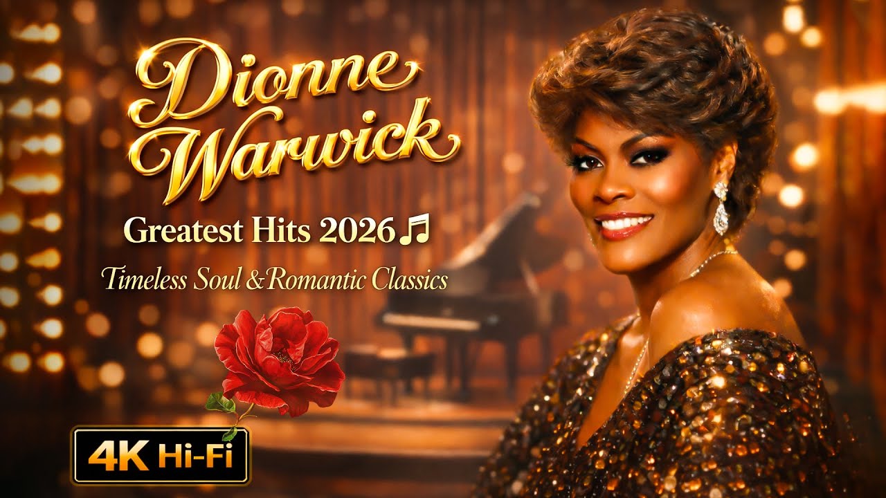 Dionne Warwick Greatest Hits 2026 🎵 Timeless Soul & Romantic Classics [4k Hi - Fi]