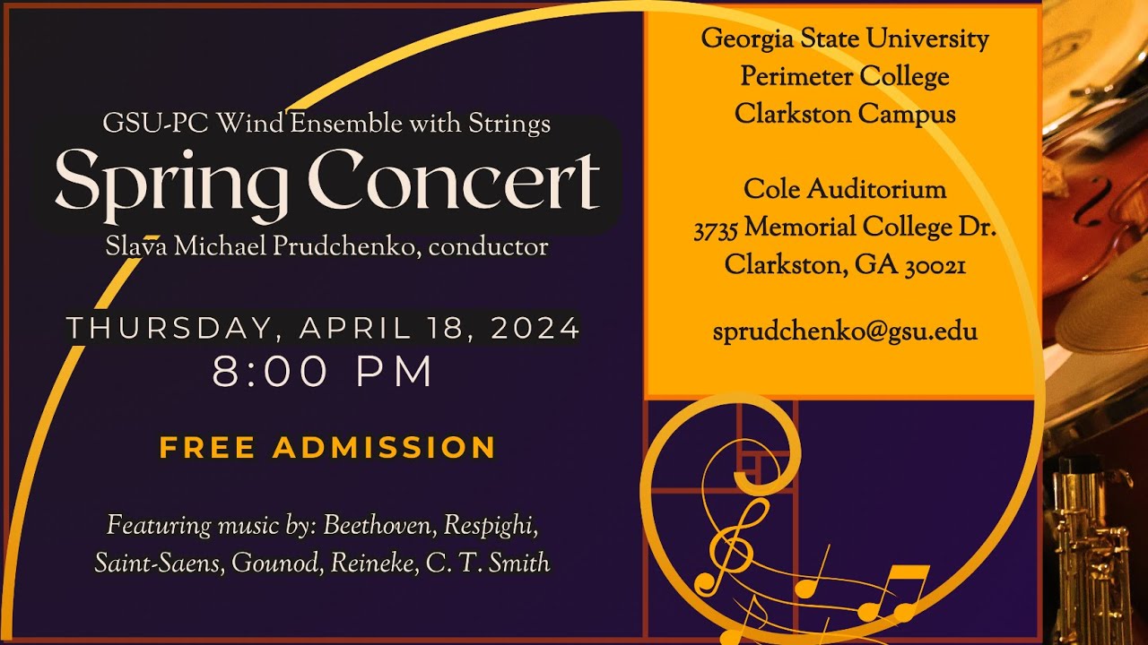 Perimeter College Wind Ensemble - Spring 2024 Concert