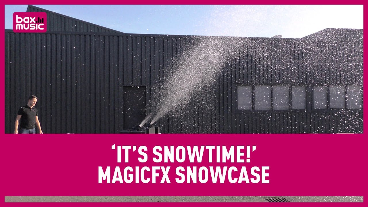 It's Snowtime! | MagicFX® Snowcase