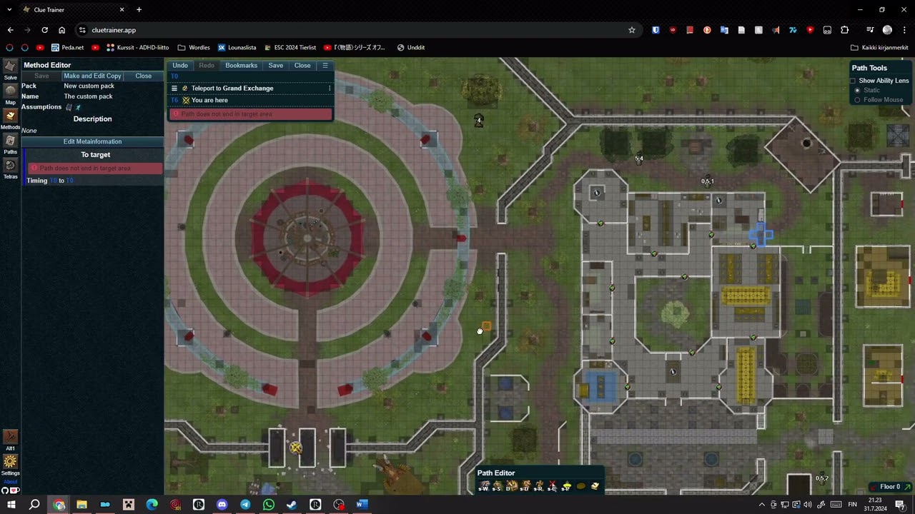Clue trainer editing tutorial