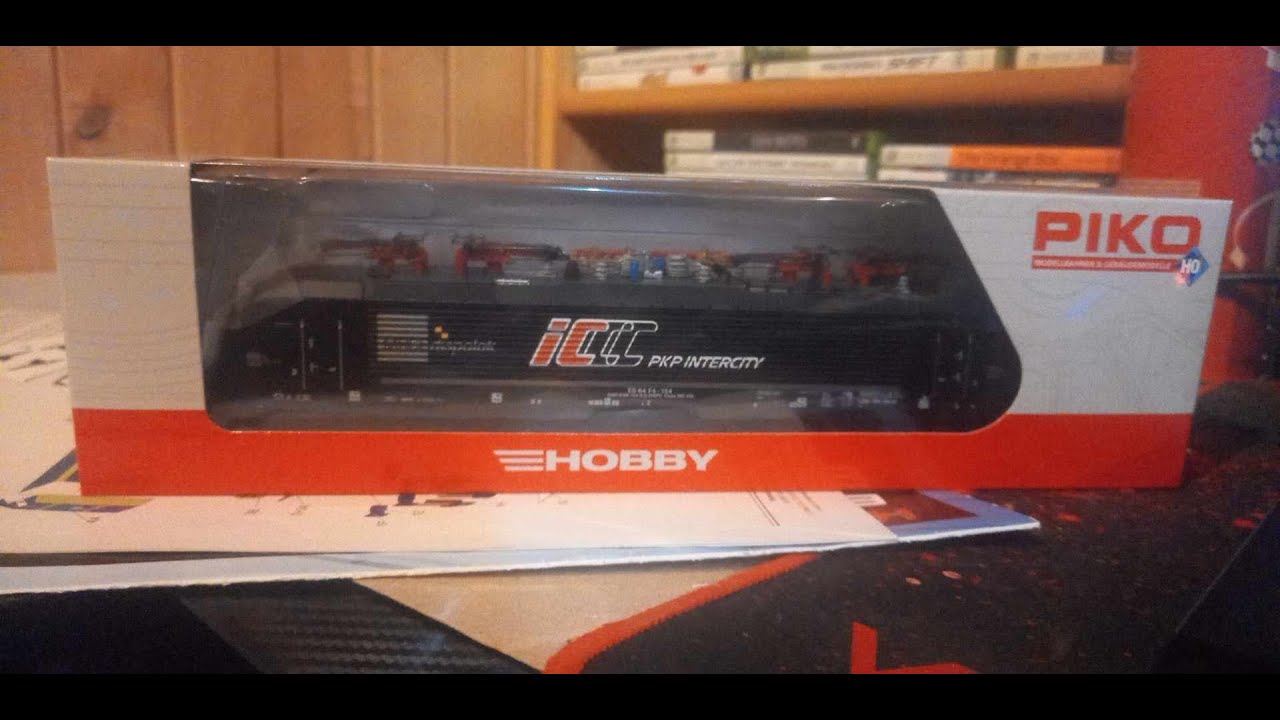 PIKO H0 Siemens Eurosprinter ES64F4/E189 PKP Intercity Unboxing i Test na Torze