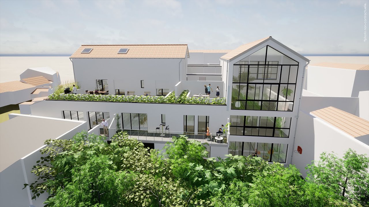 Les Ateliers, 8 appartements premium à La Rochelle | Vues 3D