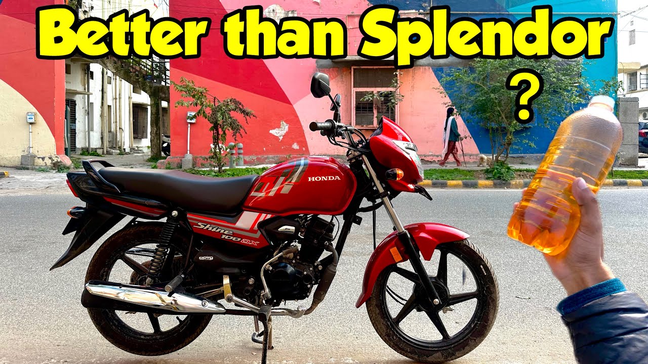 Honda Shine 100 DX 1 Litre Mileage Test 😱 कितना देती है? | My Honest Review | Motoring Daily