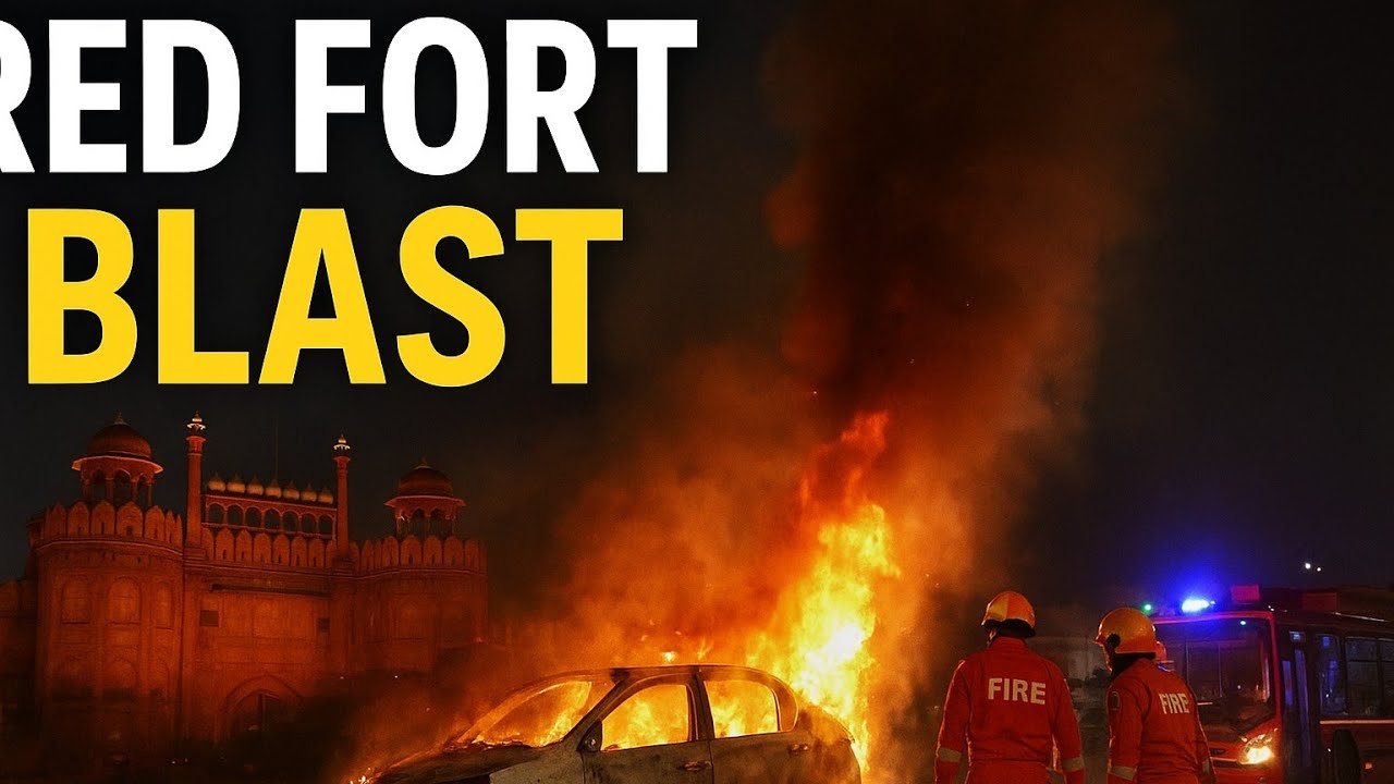 Delhi Red Fort Blast 2025 |Terror Attack Near Red Fort | Full Investigation, Truth & Global Reaction