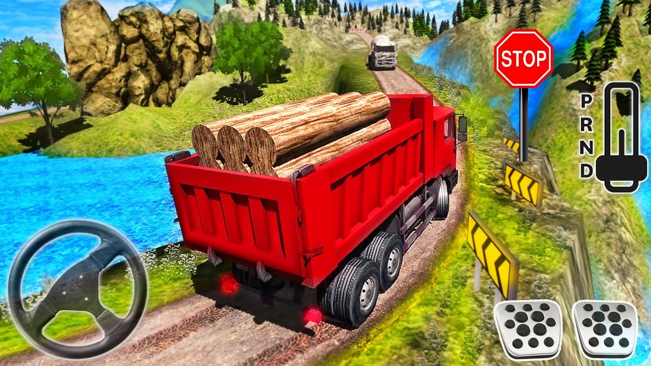 Truck Driver Cargo 3D Simulator - Android GamePlay