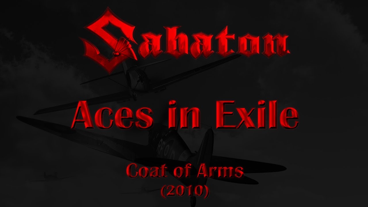 Sabaton - Aces in Exile (Lyrics English & Deutsch)