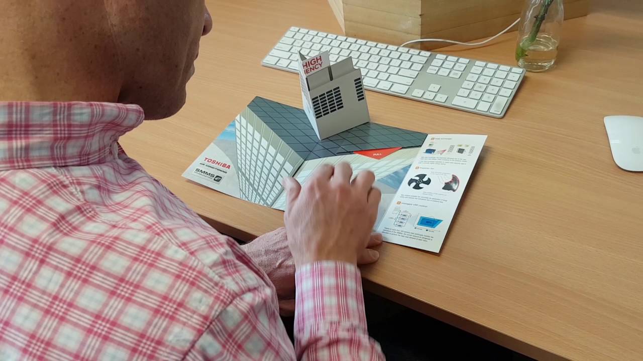Toshiba SMMSe Pop-up card