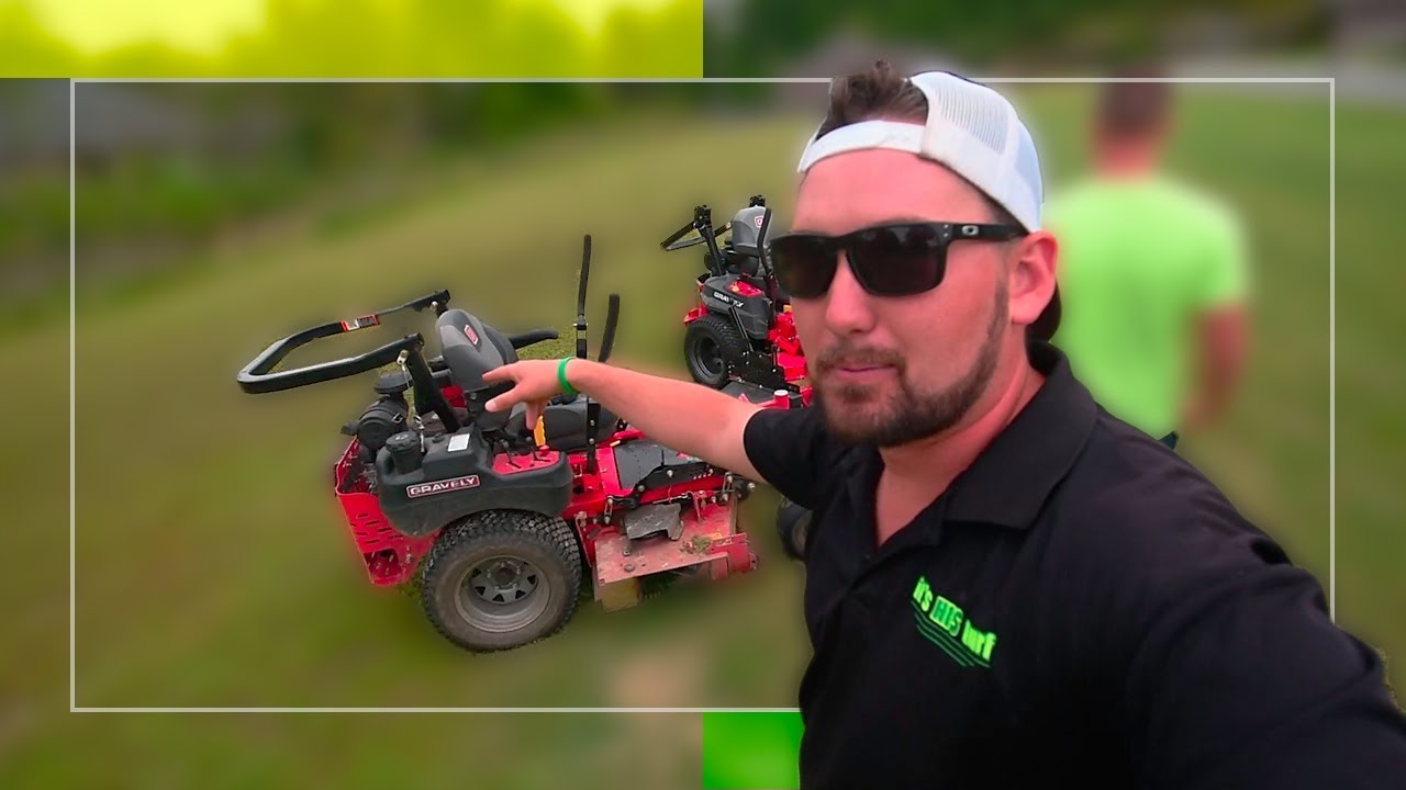 Testing Modified Gravely Versus Stock Gravely - Pro Turn Series - Cleaner Cut Challenge