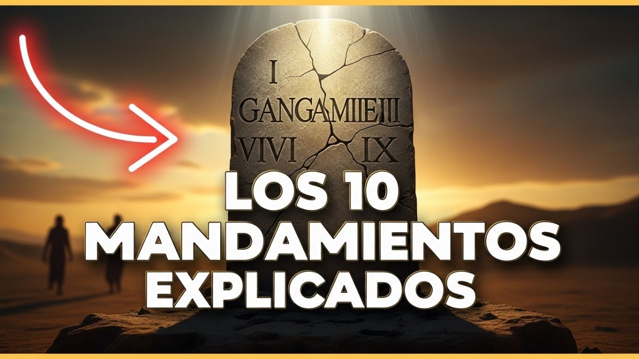 👉 LOS 10 MANDAMIENTOS EXPLICADOS  El Significado REAL según la Biblia que CAMBIARÁ tu Vida ✝️