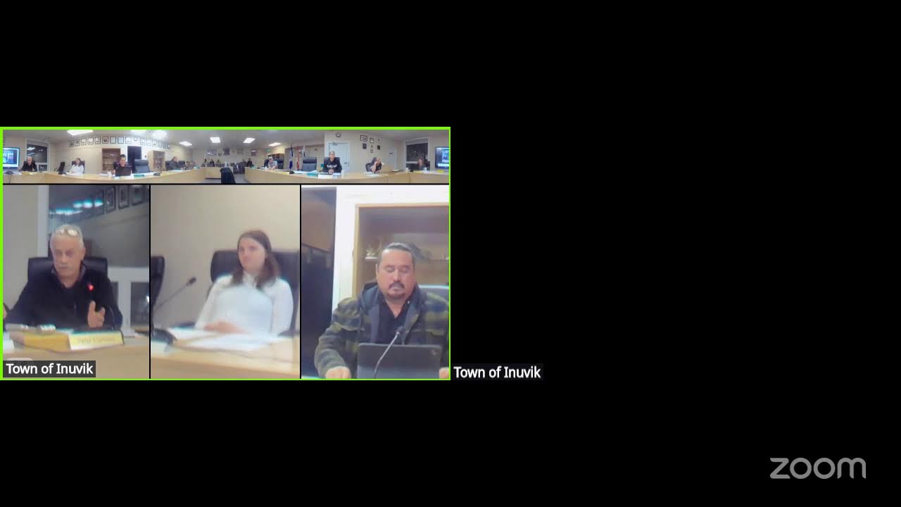 Public Hearing & Regular Meeting, Town of Inuvik - November 12, 2025