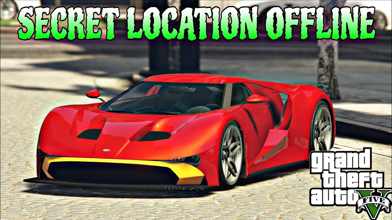 FMJ Sports Car Secret Location Gta 5 Story Mode 🔥Gta 5 Secret Vehicles Spawn Location Offline