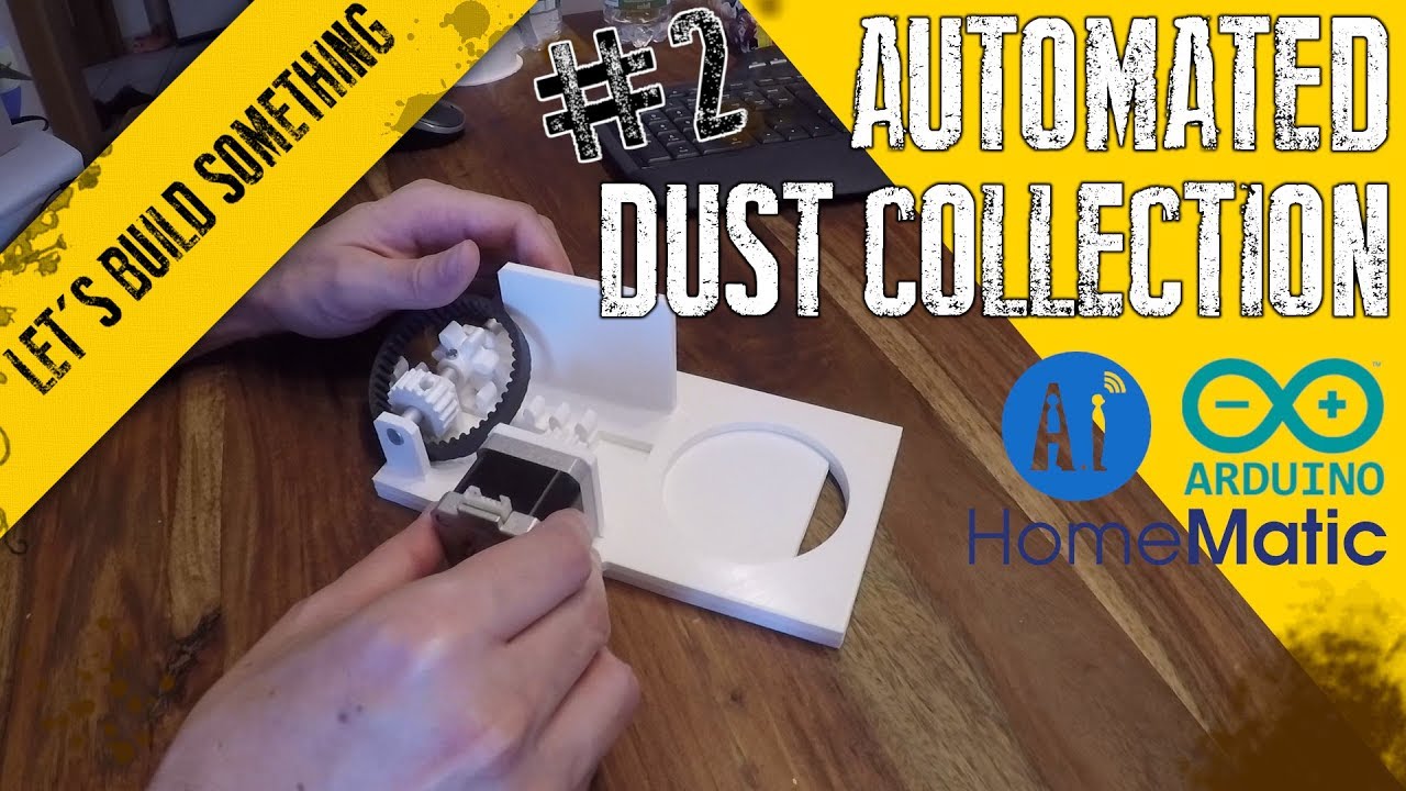 Automated dust collection with electric blast gates! Part #2 - Blast gate preassembly