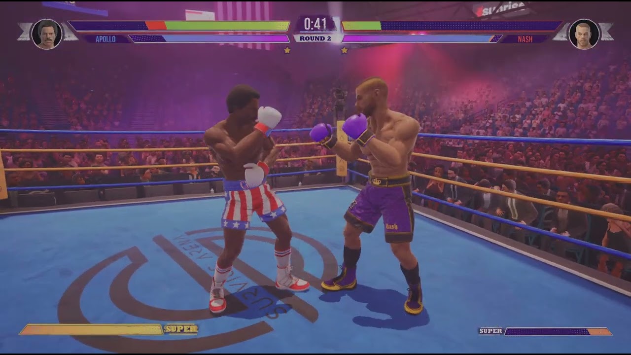 Big Rumble Boxing: Creed Champions Apollo Creed vs nash PS5