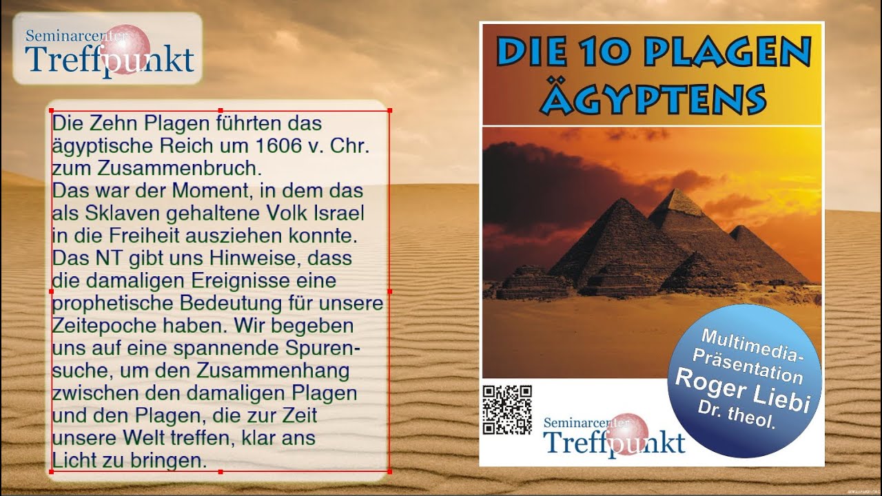 Die 10 Plagen Ägyptens