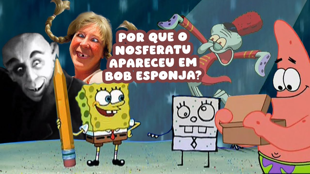 O BOB ESPONJA CRIOU UM CLONE MALIGNO FEITO DE LÁPIS